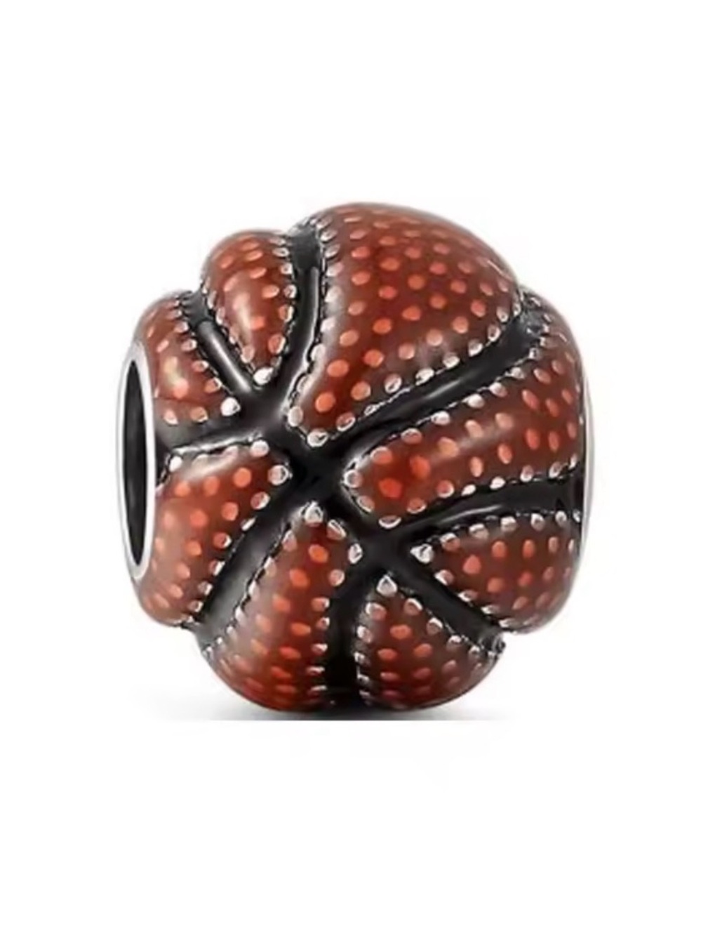 New S925 basketball pandora style charm